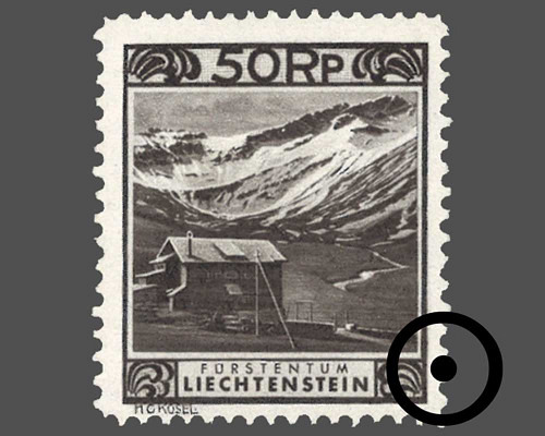 Kosel / perforation B: L 11œ