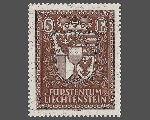 1. Stamp exhibition at the Liechtenstein