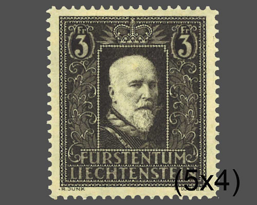 Timbre de deuil: prince Franz l