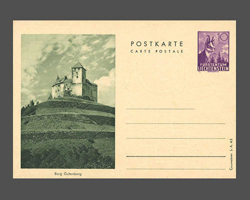 Postcard: Chamois