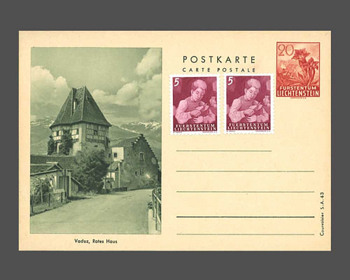 Postcard: Gentian