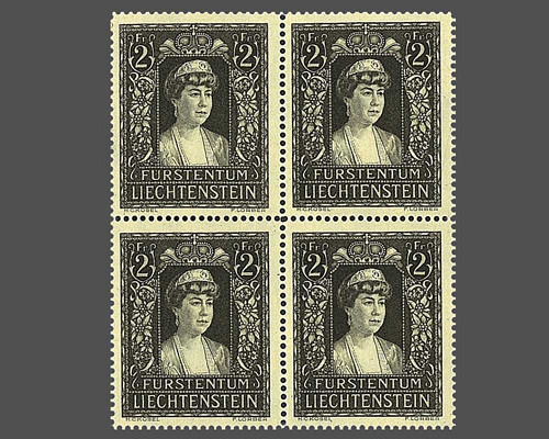 Trauermarke Fürstin Elsa