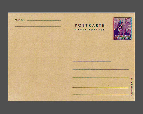 Postcard: Chamois