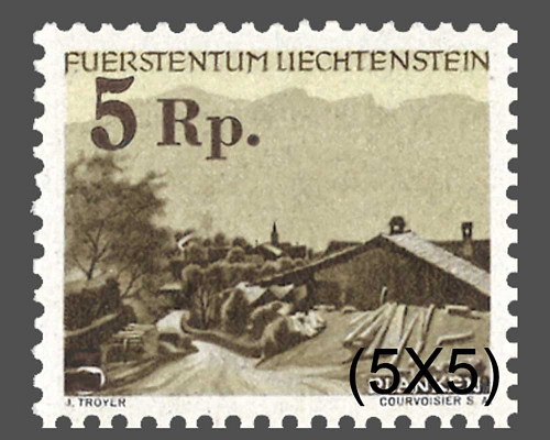 Planken / Provisorium mit dunkelbraunem