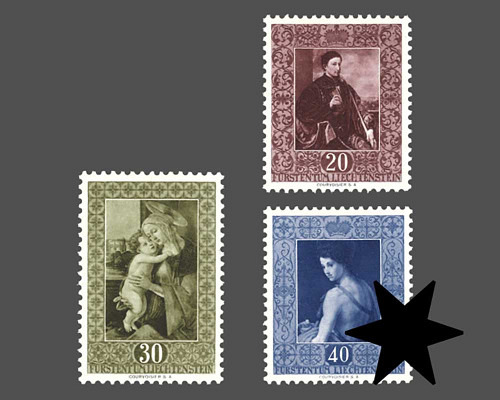 Peintures de la galerie princière à Vadu