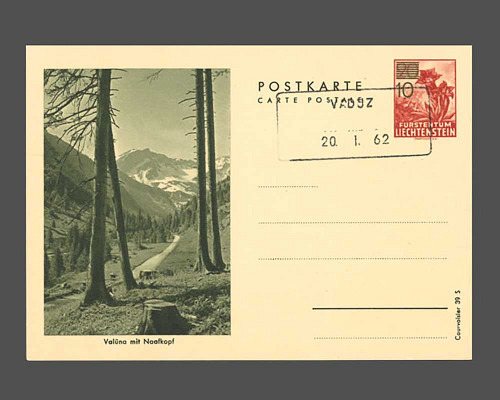 Postcard: Gentian