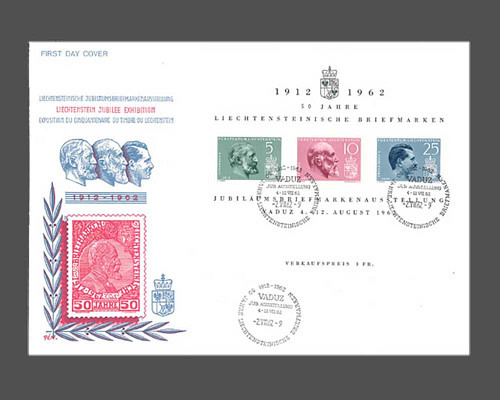 7. Briefmarkenausstellung - 50 Jahre Lie