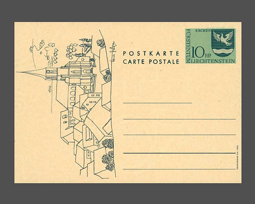 Carte postale: Armoiries de la commune