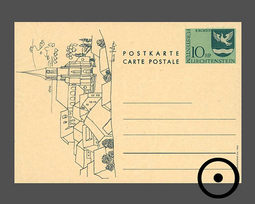 Carte postale: Armoiries de la commune