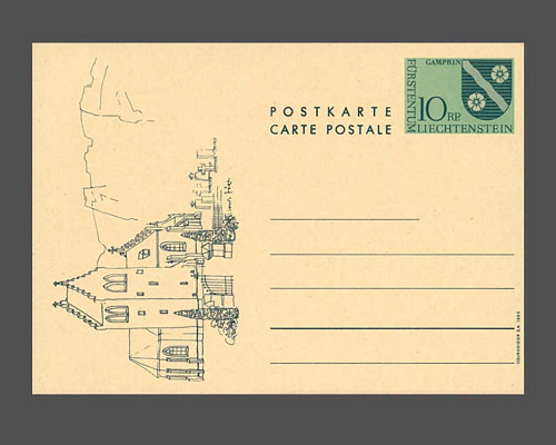 Carte postale: Armoiries de la commune