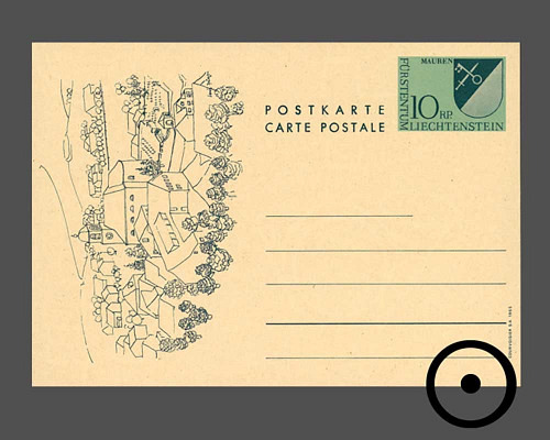Carte postale: Armoiries de la commune