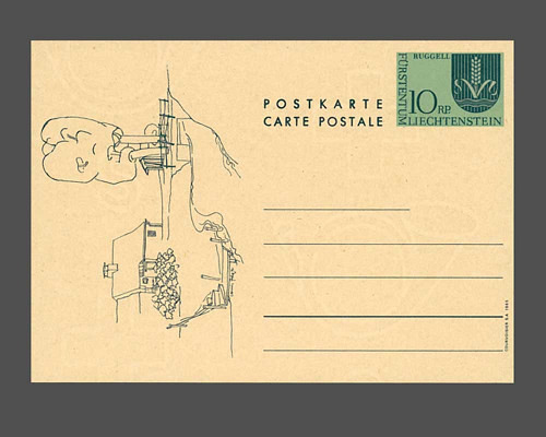 Carte postale: Armoiries de la commune