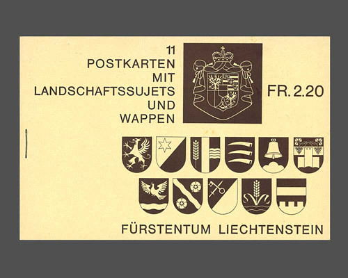 Postcard: Municipal coat of arms