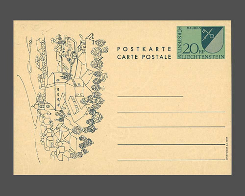 Carte postale: Armoiries de la commune
