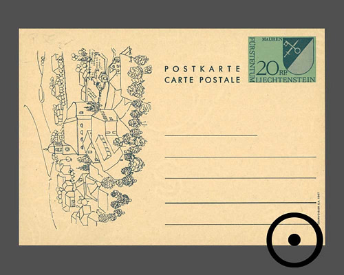 Carte postale: Armoiries de la commune