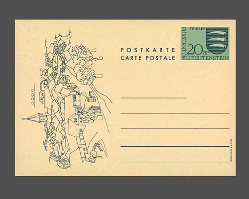 Carte postale: Armoiries de la commune