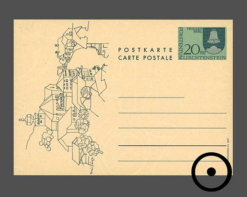 Carte postale: Armoiries de la commune