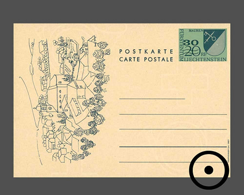 Carte postale: Armoiries de la commune