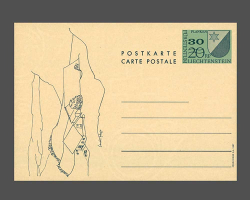 Carte postale: Armoiries de la commune