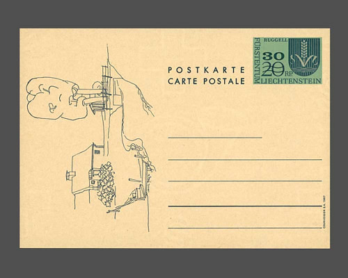 Carte postale: Armoiries de la commune
