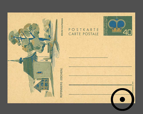 Carte postale: Couronne princière