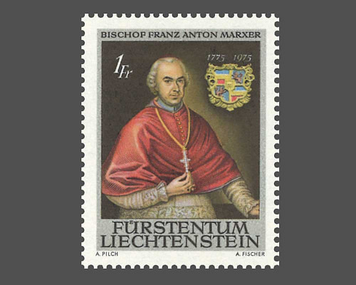 Evêque Franz Anton Marxer