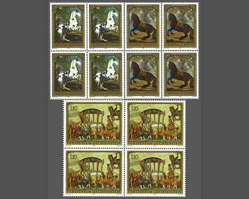 Paintings - Golden coach, Pferde