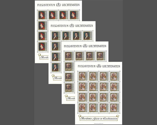 Portraits d'invités célèbres - l