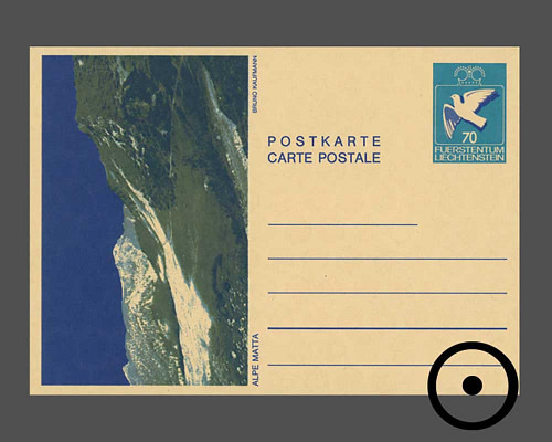 Postcard: Dove