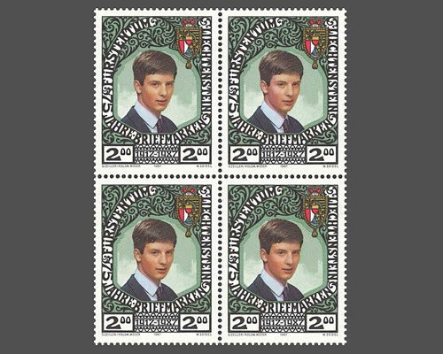 75 ans de timbres liechtensteinois
