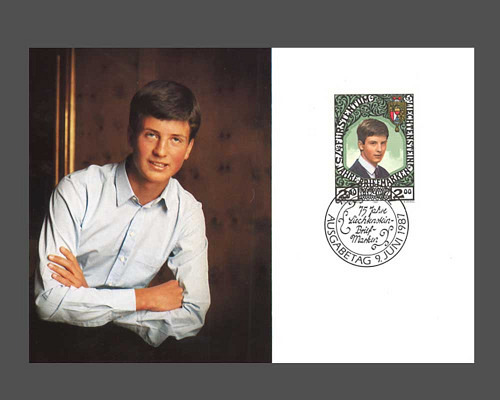 75 ans de timbres liechtensteinois