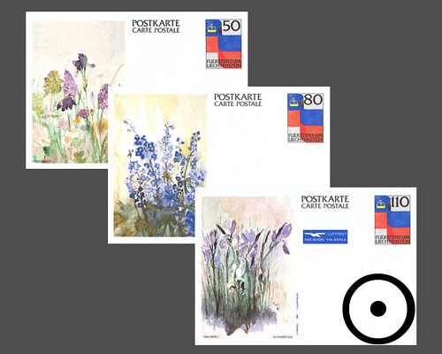 Postcard: country flag