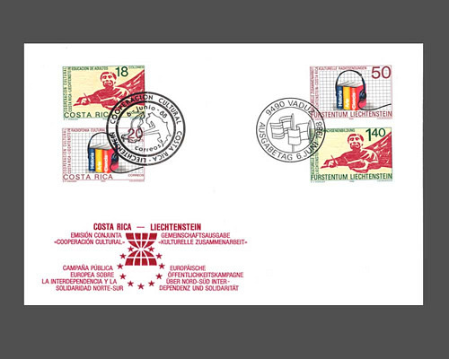 MiNr 945-946 Cultural Cooperation Costa