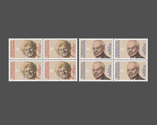 Mourning stamps for Prince Franz Josef l