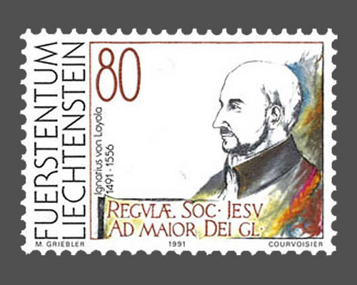 Timbres commémoratifs pour Ignatius de L