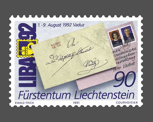 10. Stamp exhibition - LIBA 92