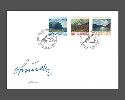 Maler aus Liechtenstein - Anton Frommelt