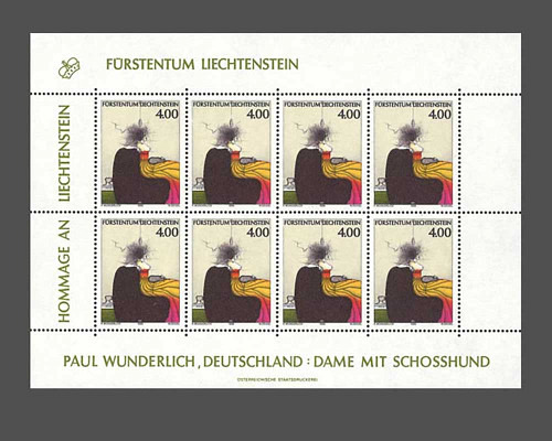 Hommage au Liechtenstein - Paul Wunderli