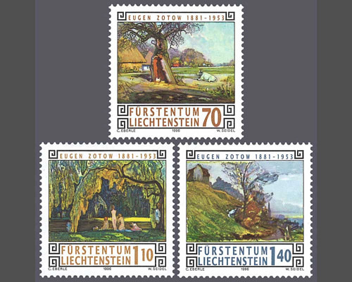 Maler aus Liechtenstein - Prof. Eugen Zo