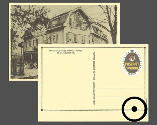 Carte-réponse: Ancienne enseigne du bure
