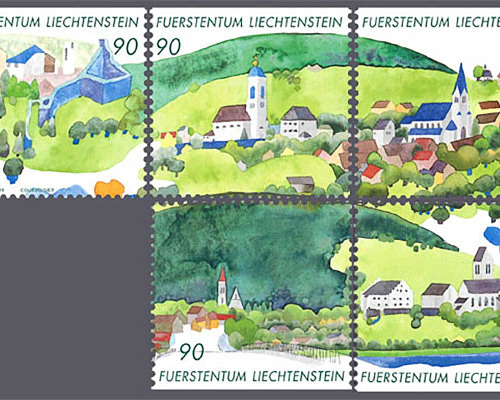 300 ans de l'Unterland liechtensteinois