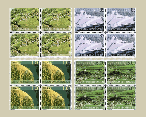 Liechtenstein von oben - I