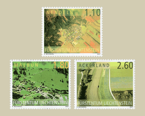 Liechtenstein von oben - V