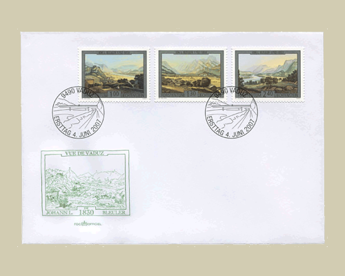 Joh. L. Bleuler - Liechtenstein et Rhin