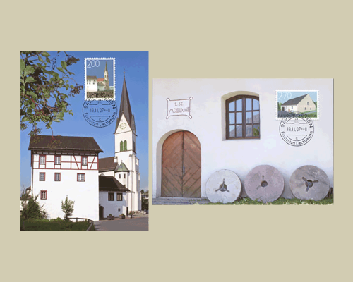 Alte Bauten und Ortsbildschutz: Eschen -