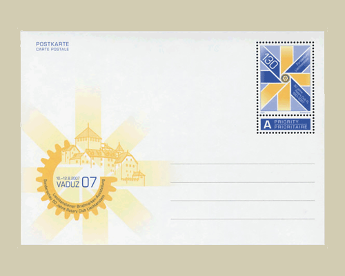 Carte postale: Insigne Rotary