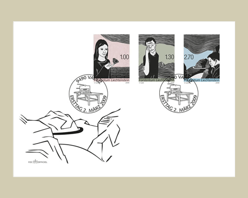 The Printer's Art - Art Print: Linocut