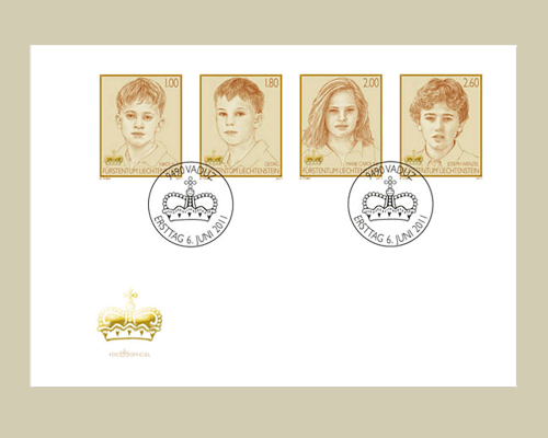 Enfants du couple princier héritier