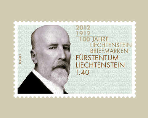 100 ans de timbres au Liechtenstein