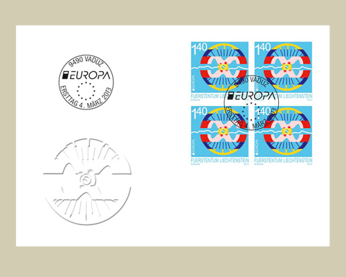Europa 2013 - Postfahrzeuge - Viererbloc